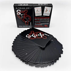 A customizable adult card game designed to add excitement and intimacy for couples.