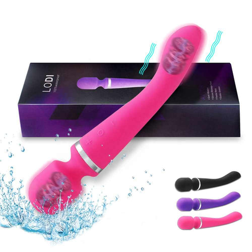 Ergonomically curved G-Spot vibrator for maximum comfort and pleasure, by LunaLuxe Australia.