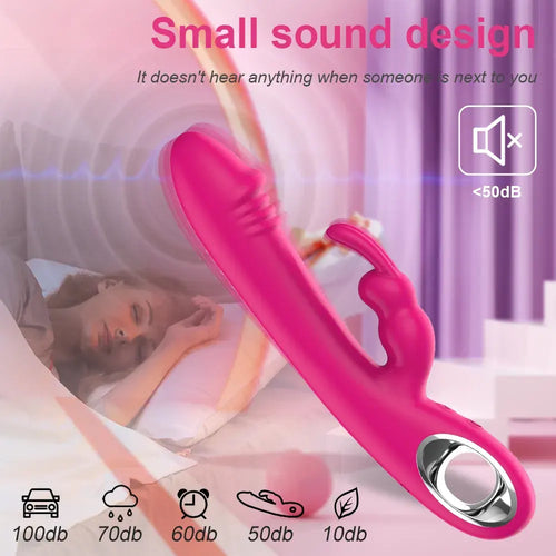 The Luna Bunny – a powerful G-spot and clitoral rabbit vibrator designed for deep, dual stimulation pleasure.