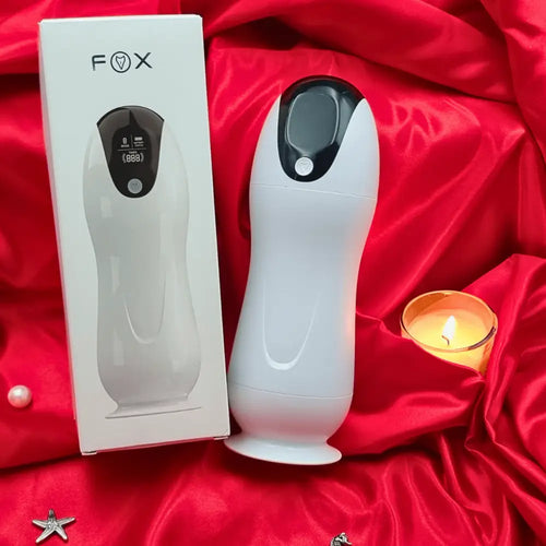 Two units on satin with cap and sleeve—discreet look with removable parts.