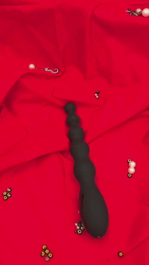🍑The Luna Pulse Beads – Vibrating Anal Beads Wand