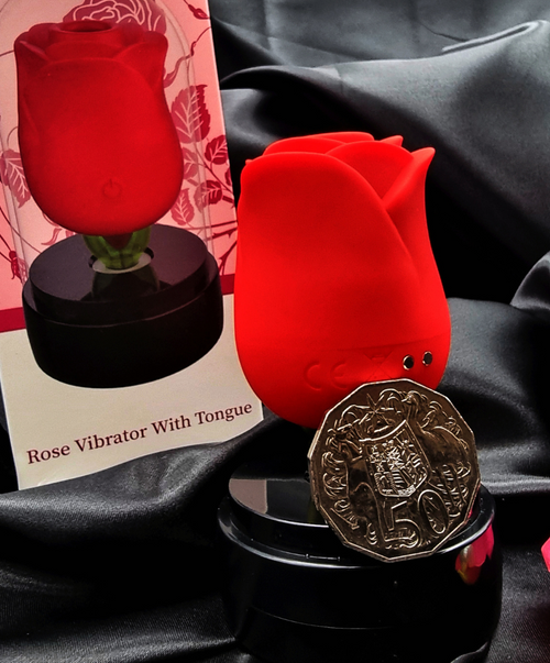 The Kiss of Bliss charging via USB, offering a cordless, long-lasting experience for uninterrupted pleasure.