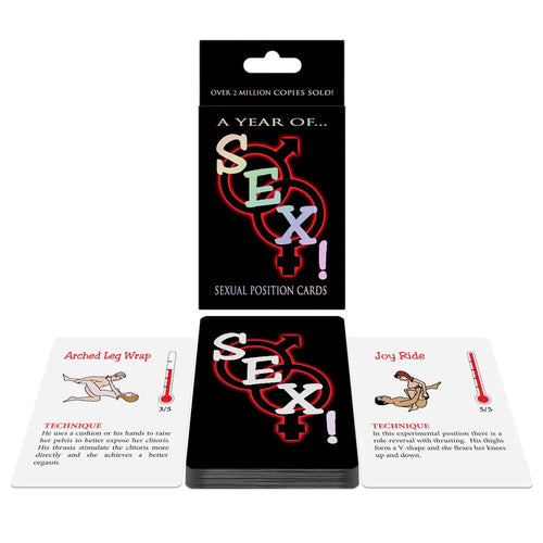 Open box with sample cards—write your own dares, flirty challenges, and inside jokes.