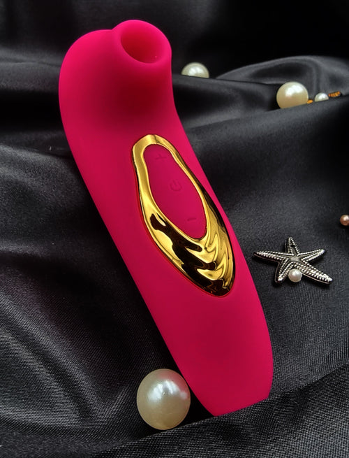 Three-quarter view highlighting the easy-press buttons and ergonomic handheld shape.