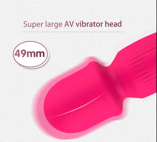 Detail of rounded head—broad surface for clitoral waves and G-spot melt-downs.